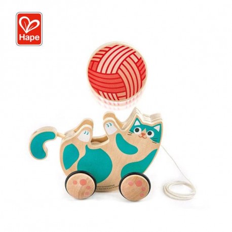 HAPE mačička na ťahanie, E0366A
