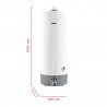 ARISTON SGA X 160 EE (Q8 150 GORS) ohrievač vody plynový 3211168