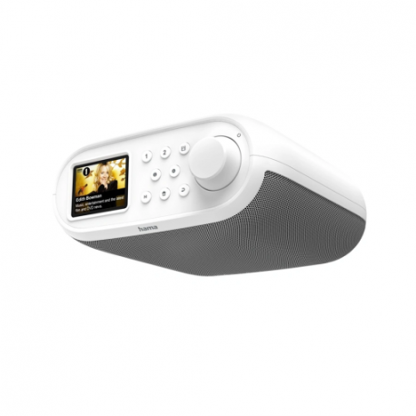 HAMA internetové rádio DIR400, DAB+/Bluetooth/App, biele