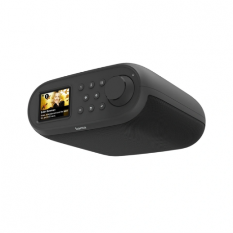 HAMA internetové rádio DIR400, DAB+/Bluetooth/App, čierne, 54258