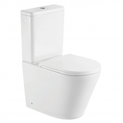 MYBATH Nea misa WC kombi Vortex + nádrž + sedátko SoftClose biela, 462743