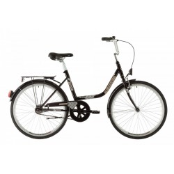 Mestský bicykel KENZEL LORETA black 2026
