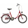 Mestský bicykel KENZEL CAMPING Classic 3 spd Bordo 20" 2026